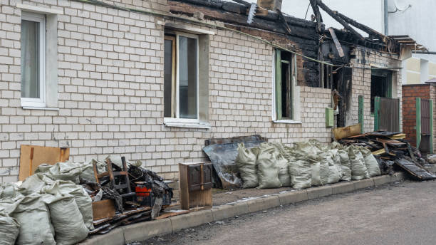 Professional Smoke Damage Removal technician working in Lakeland, MN